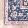 Tapis vintage - Lily Medaillon Rouge/Rose - thumbnail 7