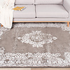 Tapis vintage - Adore Medaillon Taupe/Gris - thumbnail 3