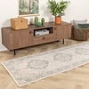 Tapis de jeu berbère - Spring Medaillon Crème/Vert - thumbnail