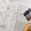 Tapis en laine lavable - Domingo Oriental Blanc - thumbnail 2