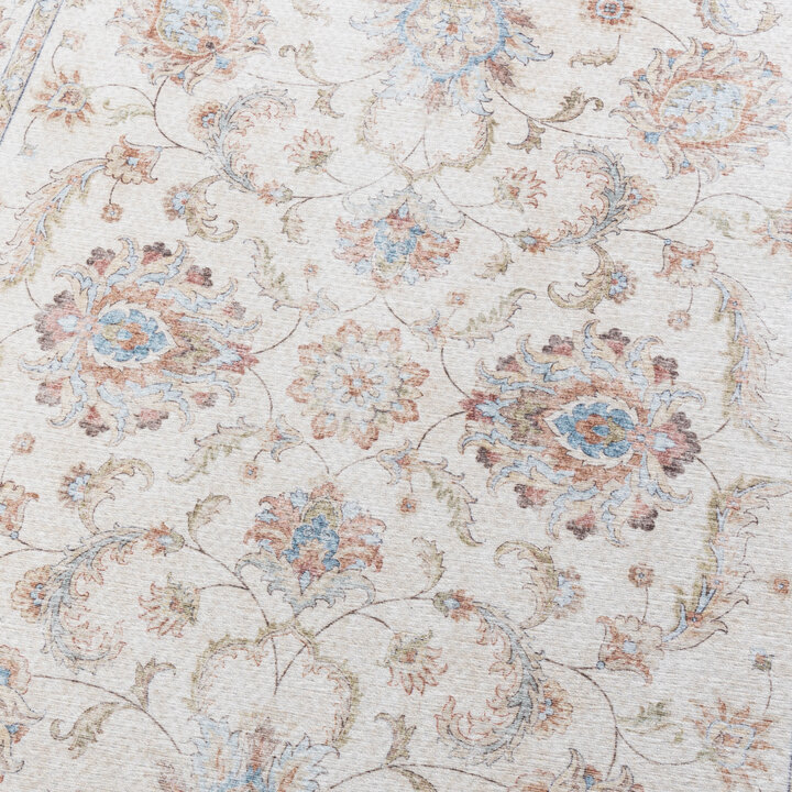 Tapis en laine lavable - Domingo Oriental Blanc - 3