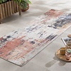 Tapis en laine lavable - Domingo Grunge Terra/Crème - thumbnail