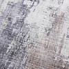 Tapis en laine lavable - Domingo Grunge Taupe/Crème - thumbnail 3