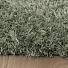 Tapis shaggy rond - Blaze Vert - thumbnail 6