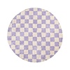 Couloir en laine - Gambit Lilas/Blanc - thumbnail 1