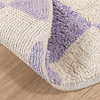 Couloir en laine - Gambit Lilas/Blanc - thumbnail 7