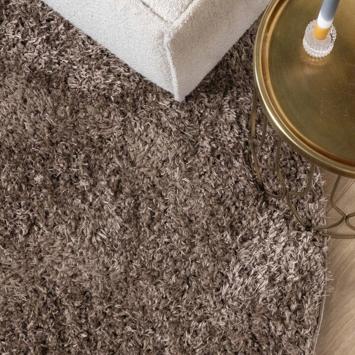 Tapis shaggy ovale - Blaze Taupe - 3