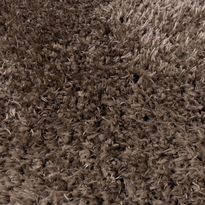 Tapis shaggy ovale - Blaze Taupe - 4