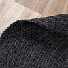 Tapis en jute - Fair Rond Noir - thumbnail 5