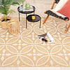 Tapis d'extérieur - Summer Pattern Jaune - thumbnail 3