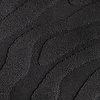 Tapis d'extérieur rond à fleurs - Cassie Zebra Noir - thumbnail 3