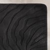 Tapis d'extérieur rond à fleurs - Cassie Zebra Noir - thumbnail 4