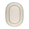 Tapis enfant ovale lavable - Milo Vert - thumbnail 1