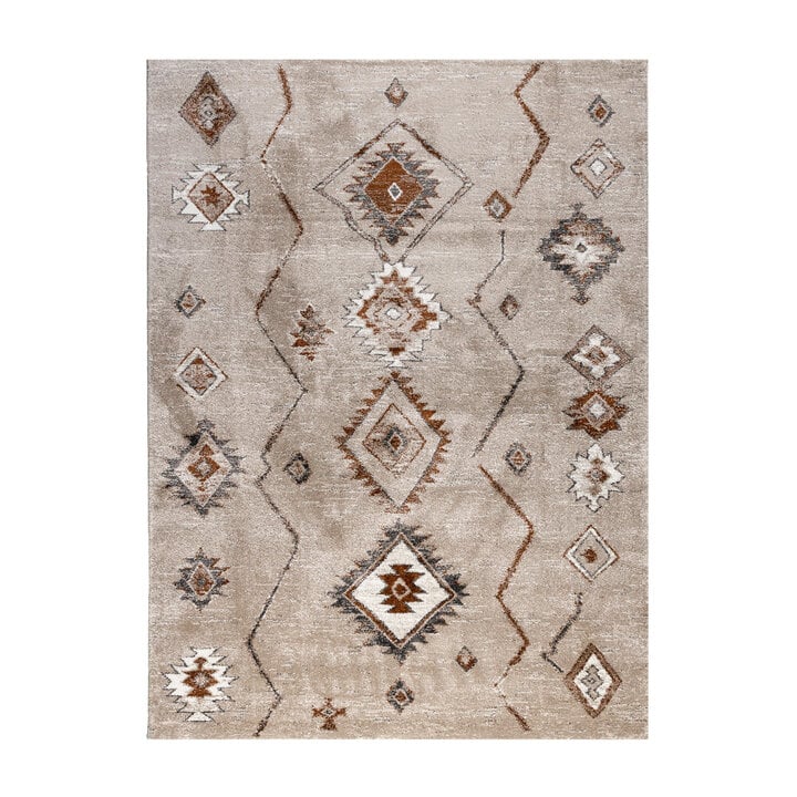 Tapis à poils longs - Blend Aztec Beige - 1