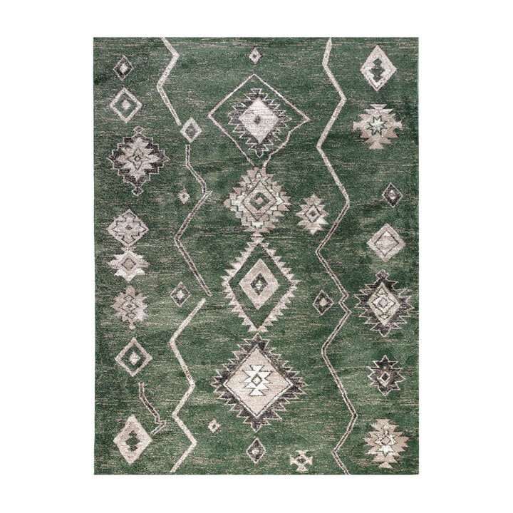 Tapis berbère - Blend Aztec Vert - 1