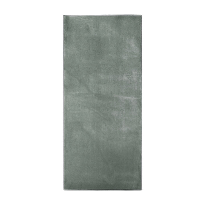 Tapis de couloir à poils courts et doux - Cozy Vert - 1