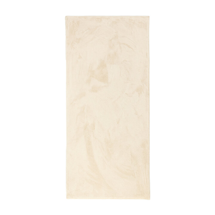 Tapis de couloir à poils courts et doux - Cozy Crème - 1