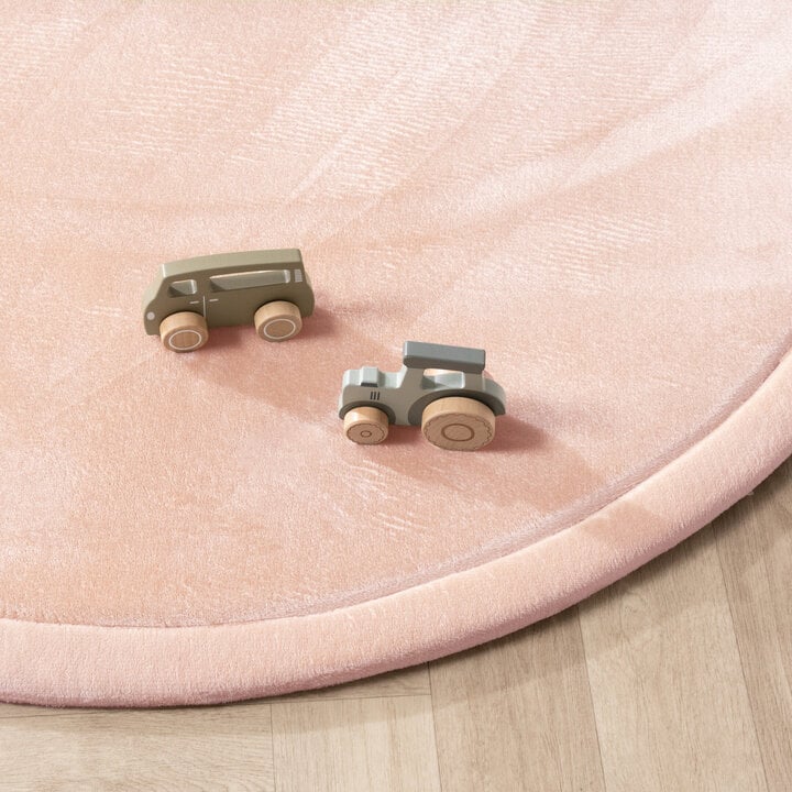 Tapis de jeu rond - Jip Rose - 2