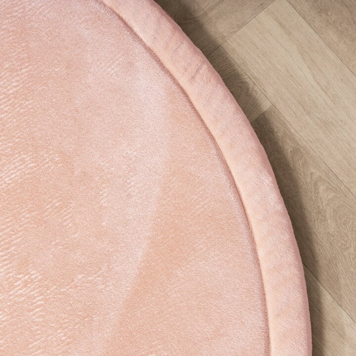 Tapis de jeu rond - Jip Rose - 4