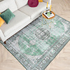 Tapis vintage - Estate Medallion Vert foncé - thumbnail 3