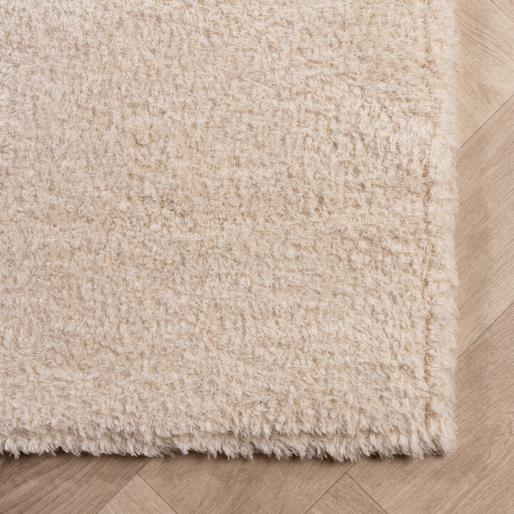 Tapis bio doux - Teddy Crème - 4