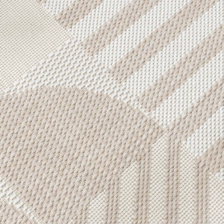 Tapis d'extérieur - Capri Lines Beige/Crème - 3