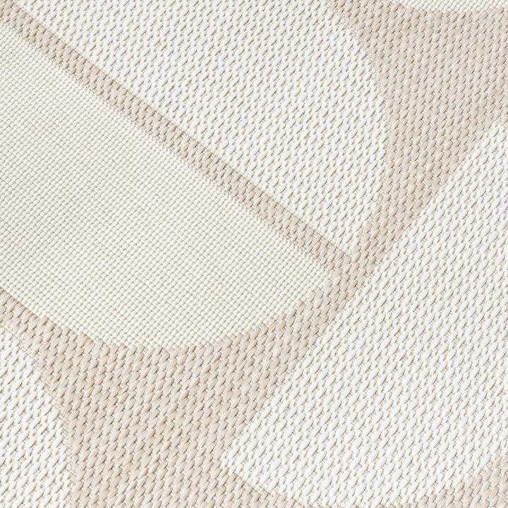 Tapis d'extérieur - Capri Circles Beige/Crème - 3