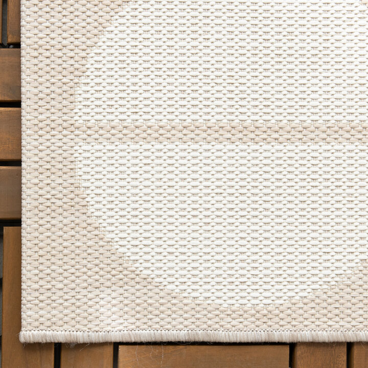 Tapis d'extérieur - Capri Circles Beige/Crème - 4