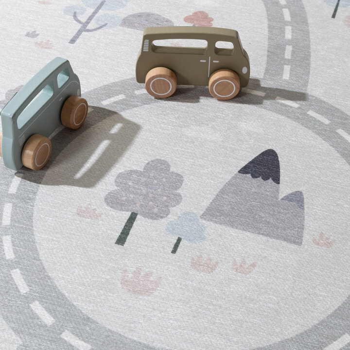 Tapis voiture enfant - Rocky Ride Blanc - 3