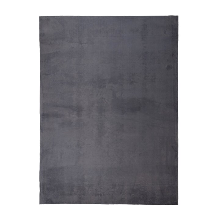 Tapis doux à poils courts - Cozy Anthracite - 1