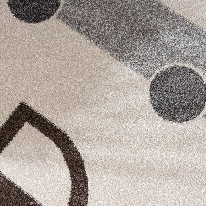 Tapis chambre d'enfant - Bowie Auto Crème - 3