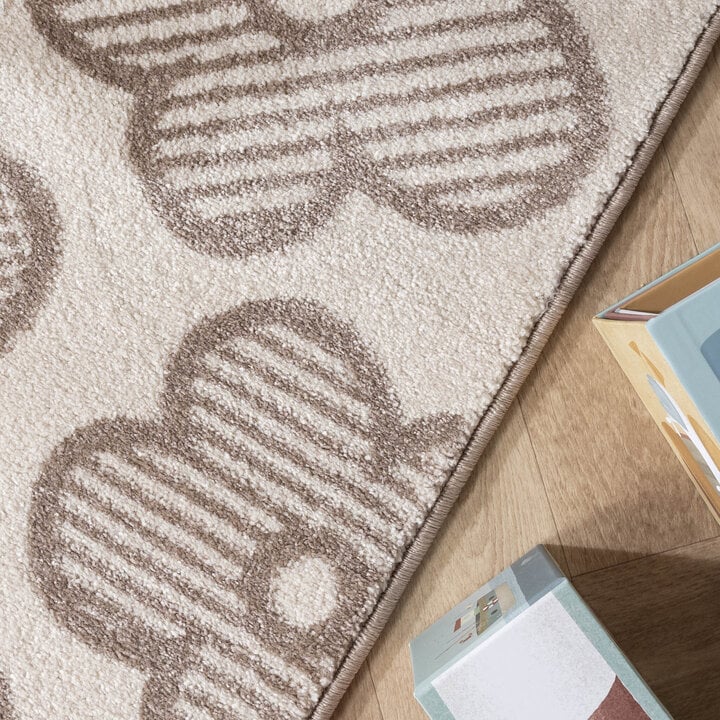 Tapis chambre d'enfant- Bowie Flower Crème - 2