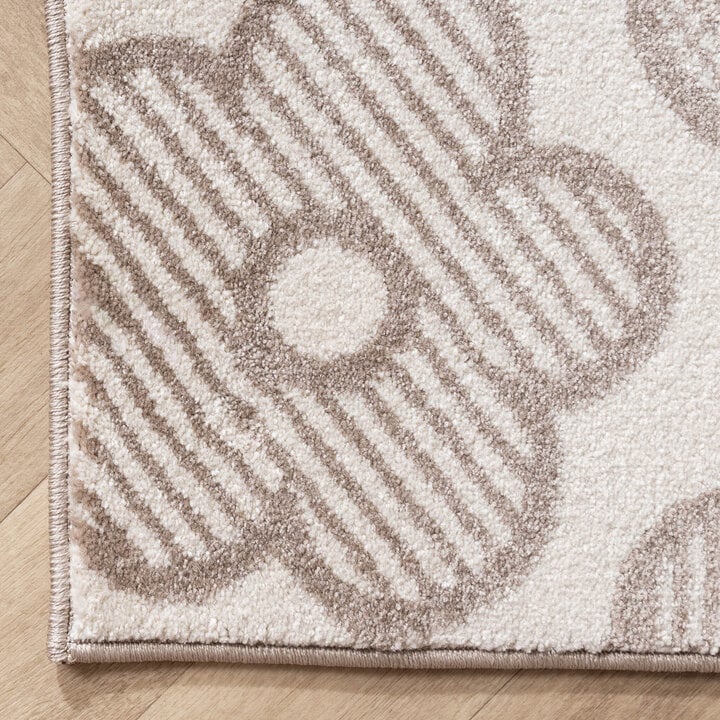 Tapis chambre d'enfant- Bowie Flower Crème - 4