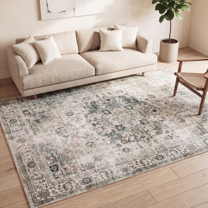 Tapis vintage - Lago Gris