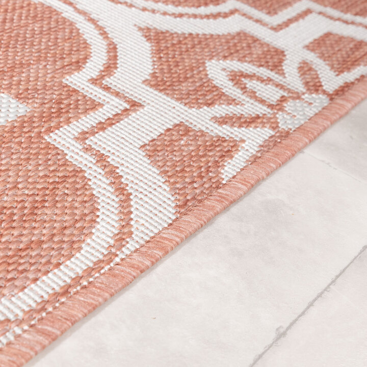 Tapis d’extérieur – Rio Flower Rose - 5