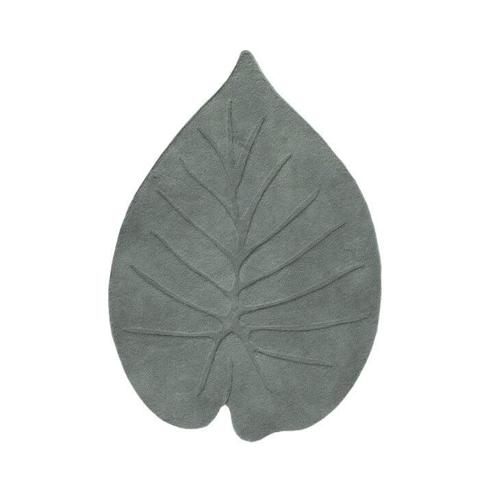 Tapis lavable enfant – Coco Feuille Vert Foncé - 1