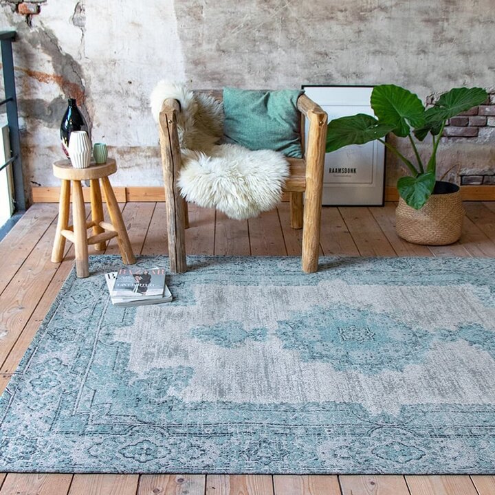 Tapis vintage - Dreams Menthe/Turquoise
