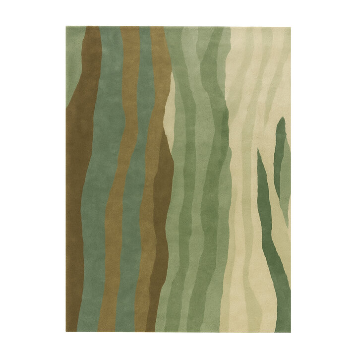 Tapis en laine – Liora Vert - 1