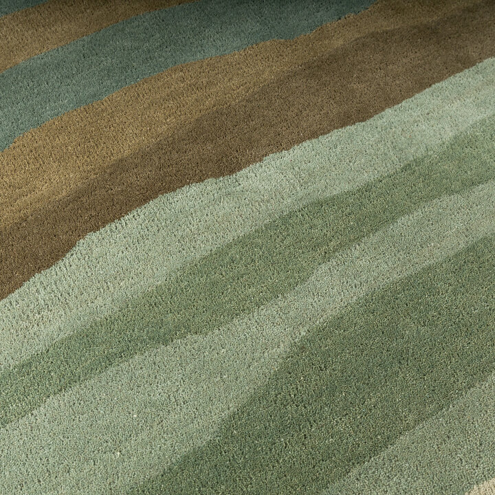 Tapis en laine – Liora Vert - 4