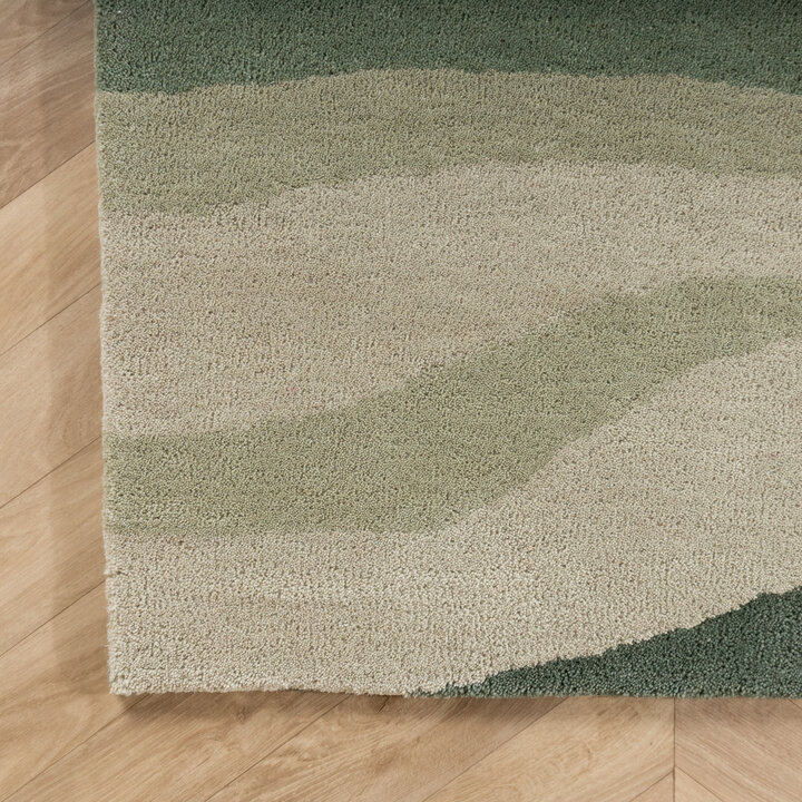 Tapis en laine – Liora Vert - 5