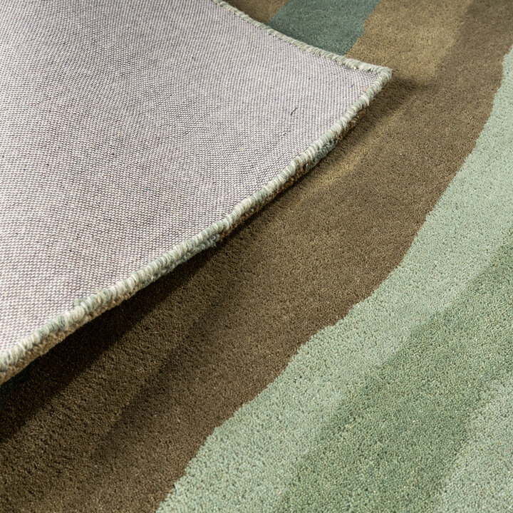 Tapis en laine – Liora Vert - 7