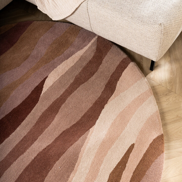 Tapis rond en laine – Liora Rose - 3