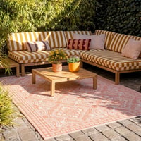 Tapis d'extérieur - Summer Oriental Rose
