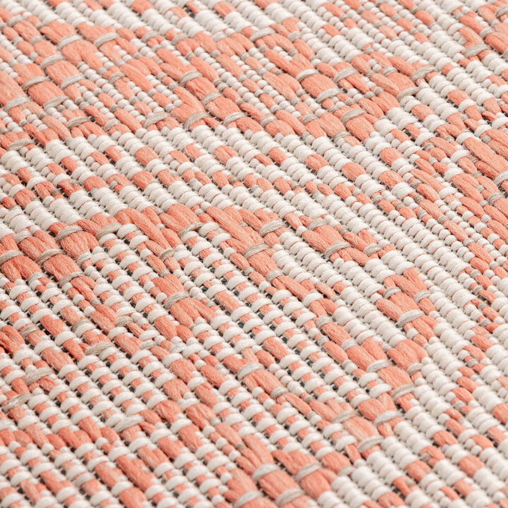 Tapis d'extérieur rond - Summer Oriental Rose - 9