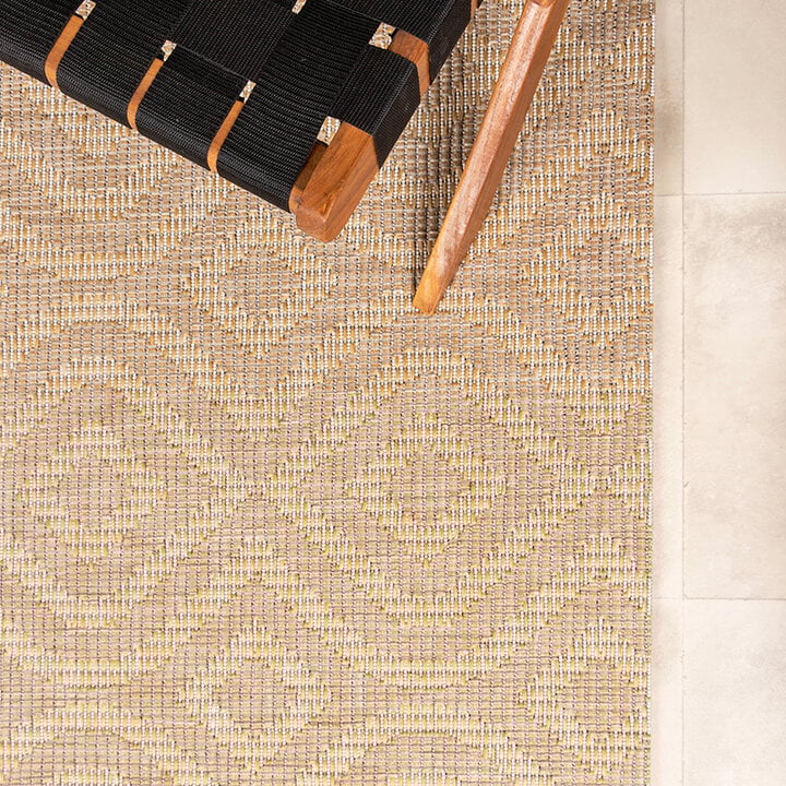 Tapis d'extérieur - Summer Retro Jaune - 4