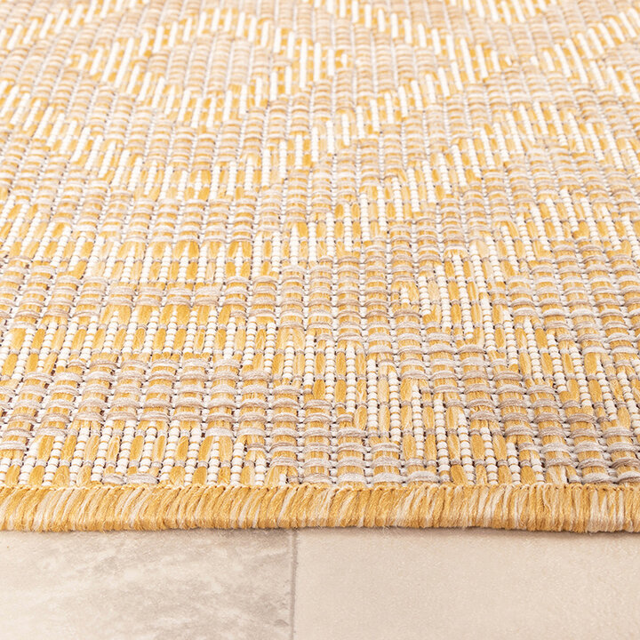 Tapis d'extérieur - Summer Retro Jaune - 8