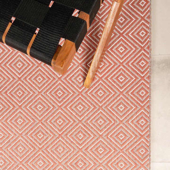 Tapis d'extérieur - Summer Tile Rose - 3