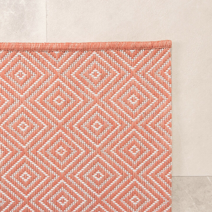 Tapis d'extérieur - Summer Tile Rose - 6