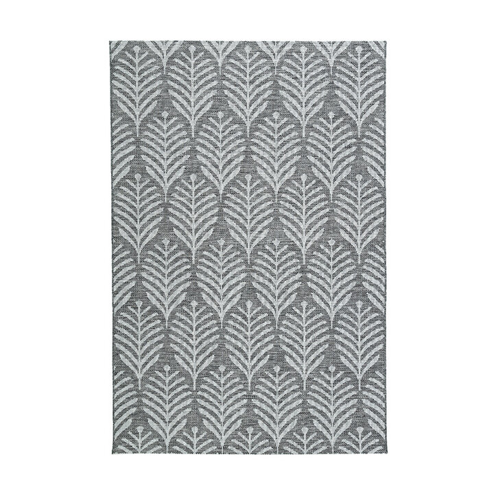 Tapis d'extérieur - Summer Leaves Gris - 1