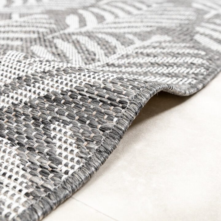Tapis d'extérieur - Summer Leaves Gris - 7